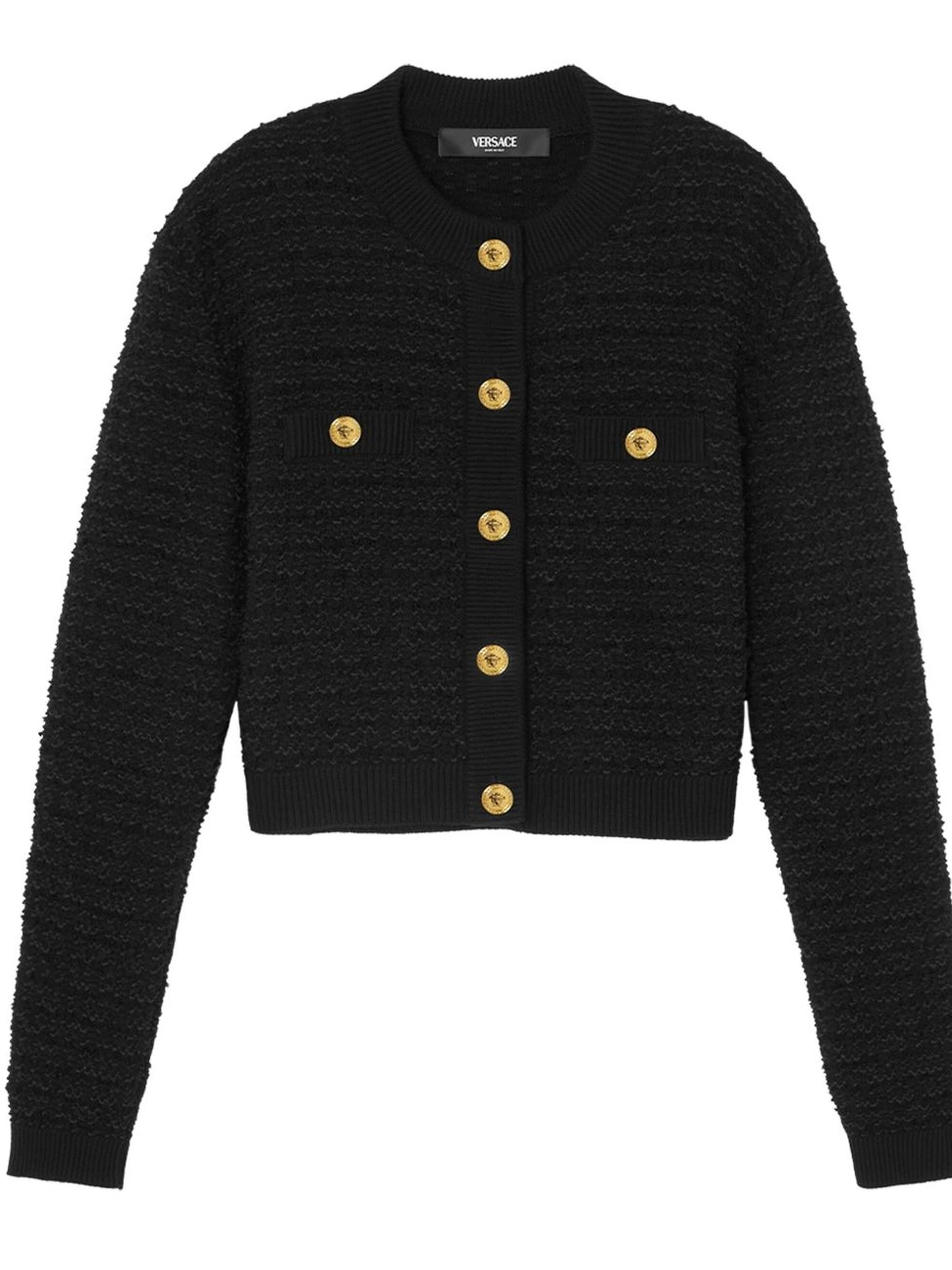 Affordable jacket Women boucle Versace tweed 0728